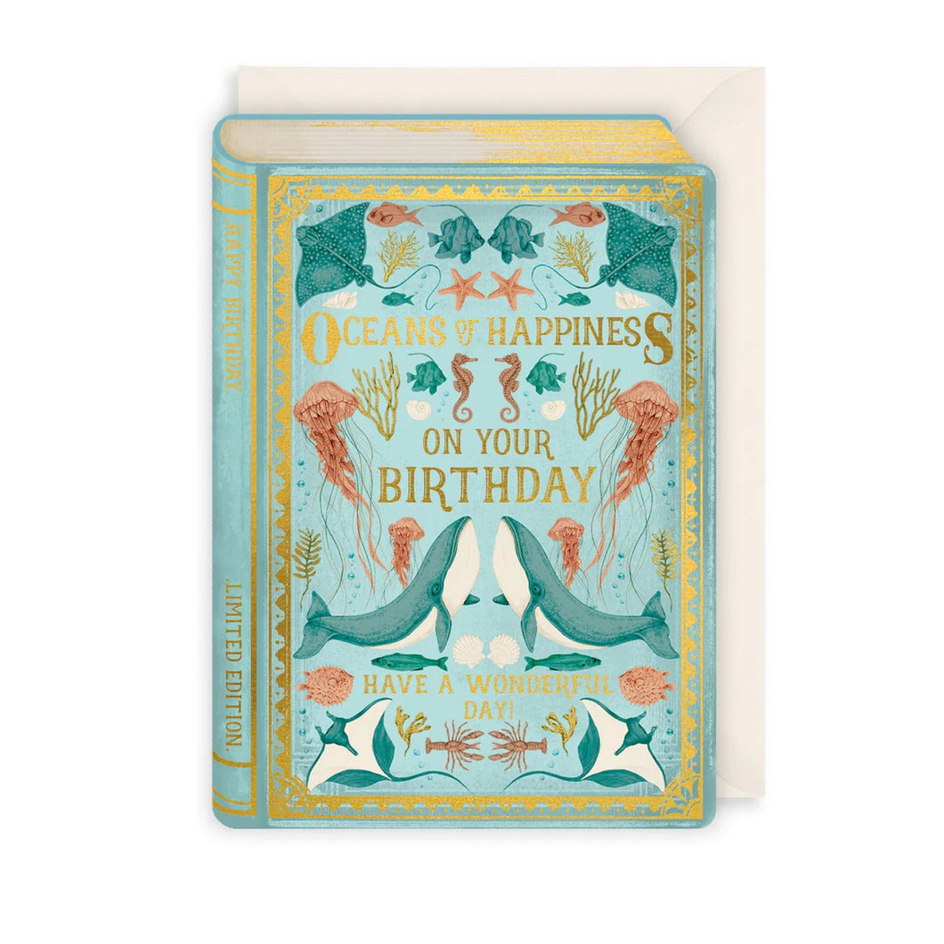 Oceans of Happiness Birthday Greetings Card