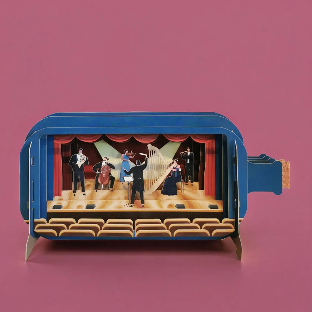 Message In A Bottle Symphony Greetings Card