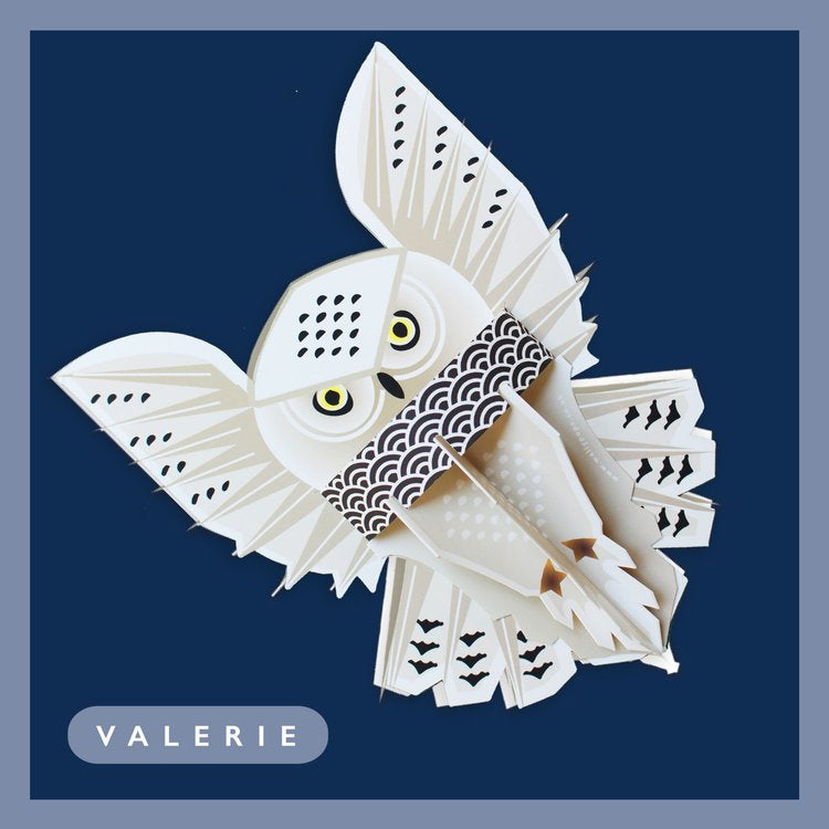 Valerie the Owl Wallypop Greetings Card