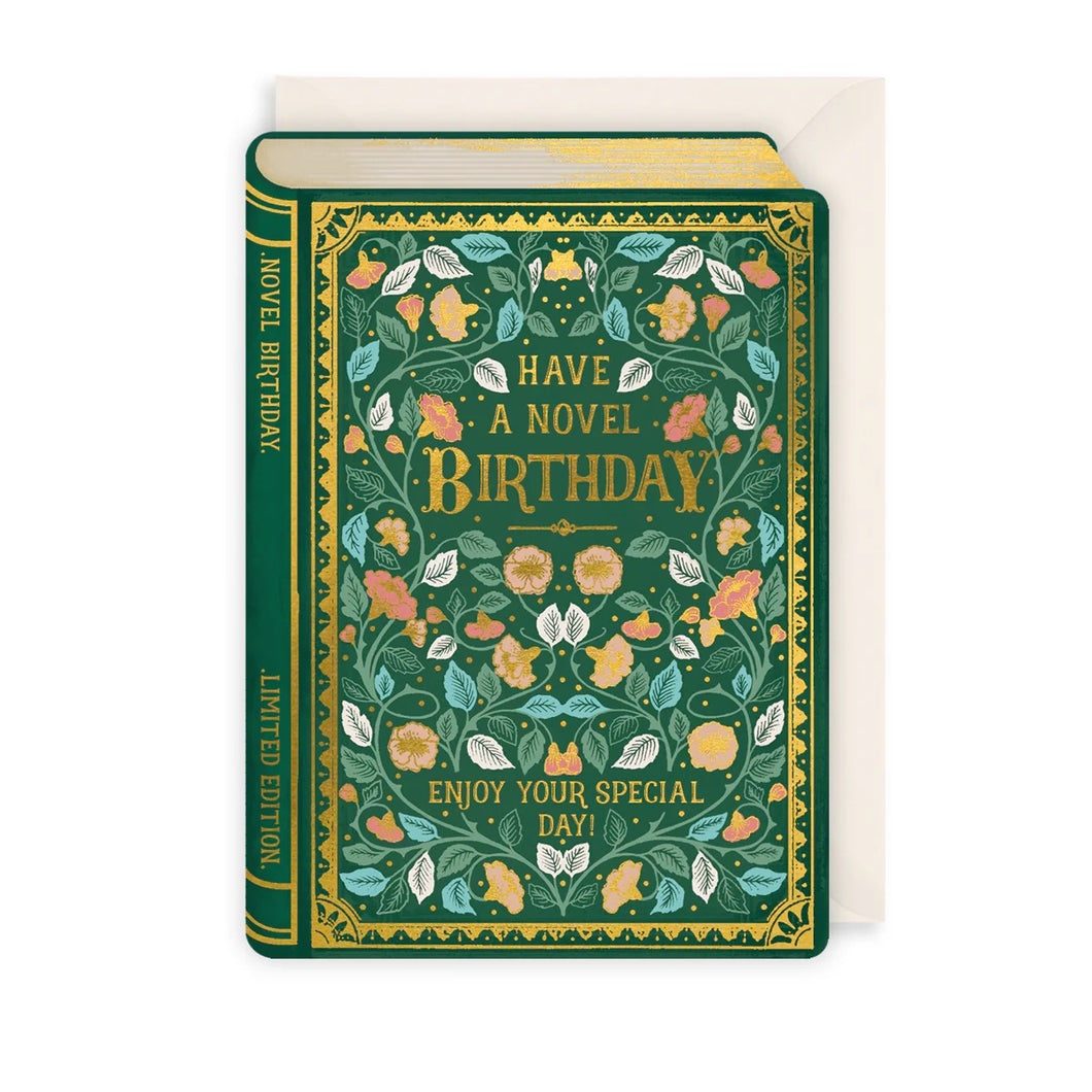 Have A Novel Birthday Greetings Card