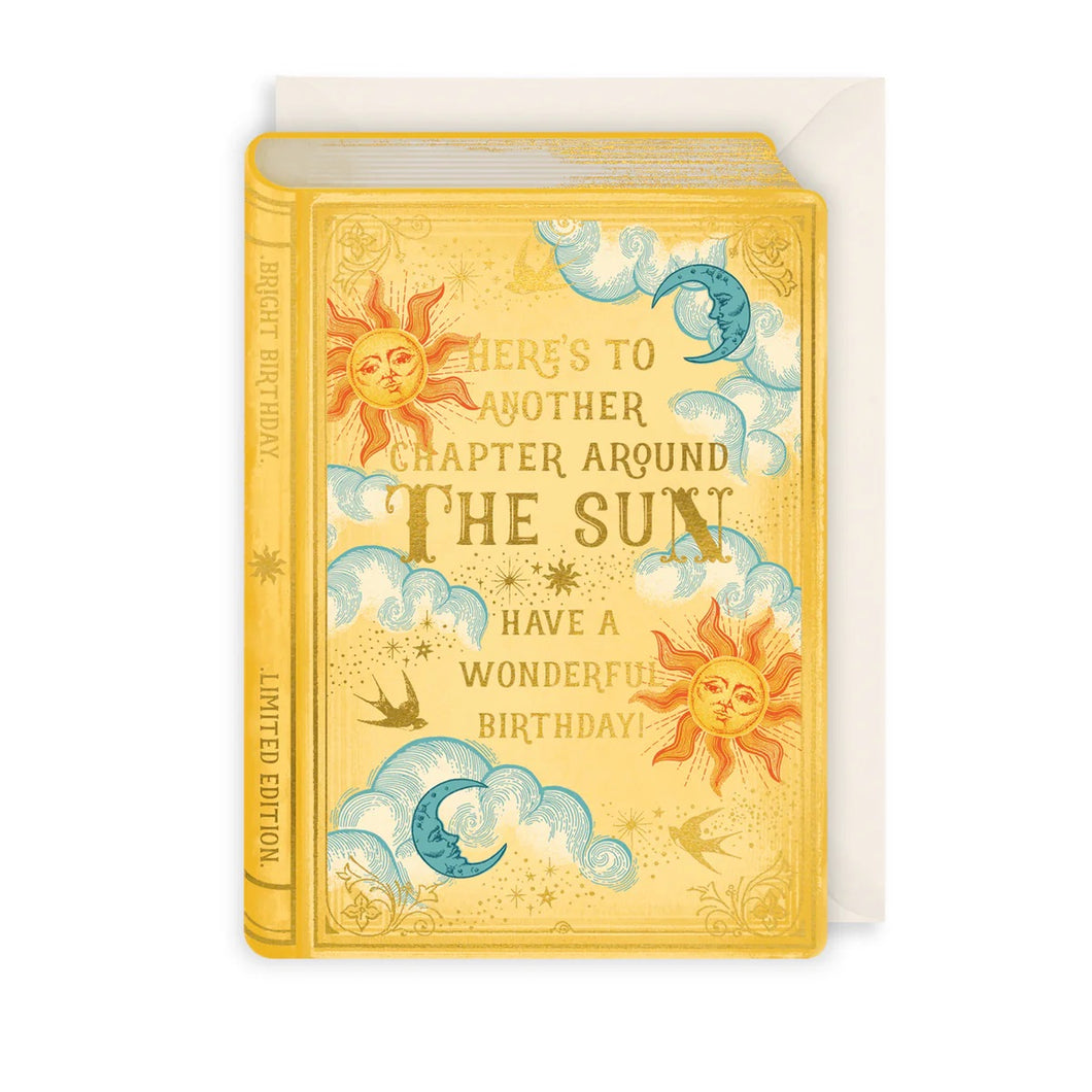 Around the Sun Birthday Greetings Card