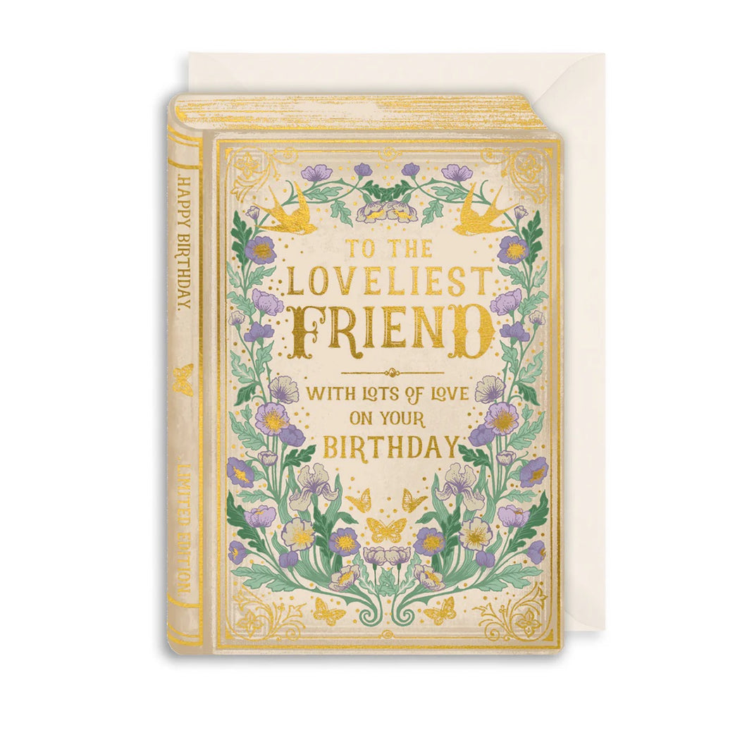 Loviest Friend Birthday Greetings Card